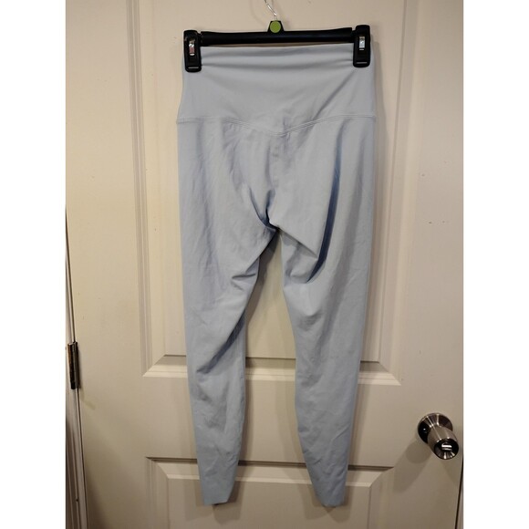 Women's Nike Gentle Support High Rise 7/8 Leggings Light Blue Small NWOT - Picture 4 of 7